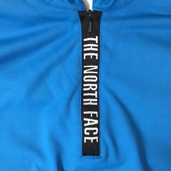 The North Face Blue Half Zip‎ Pullover Sweatshirt Womens Small Long Sleeve - Picture 11 of 11